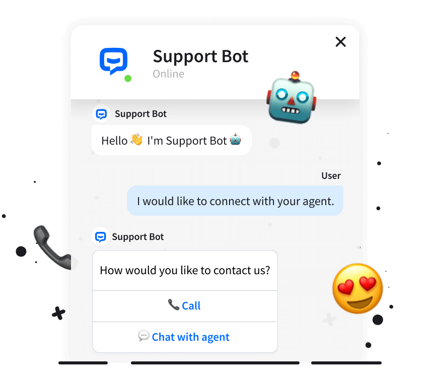 Chatbot contextual copy