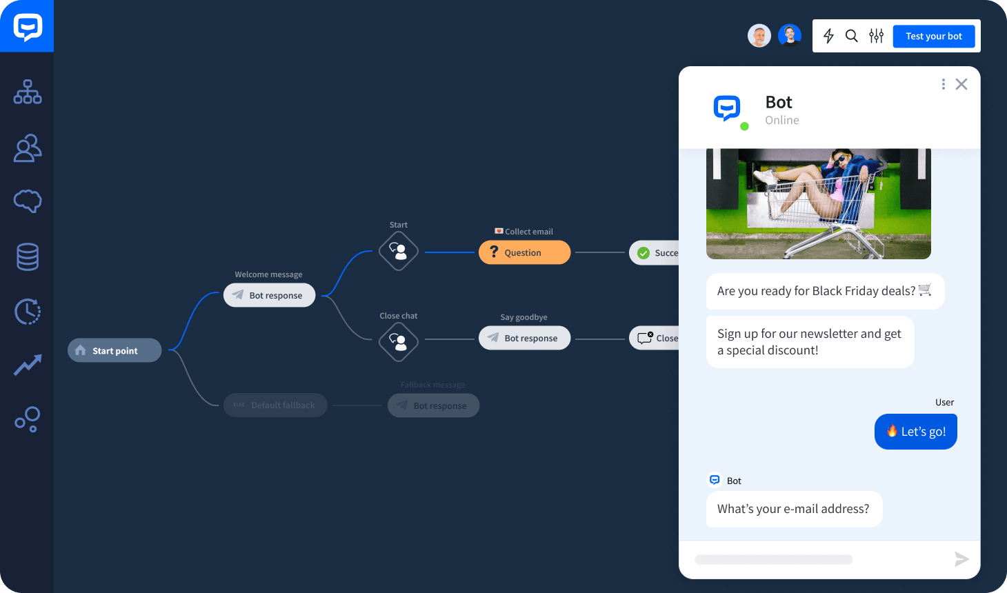 ChatBot’s Testing tool