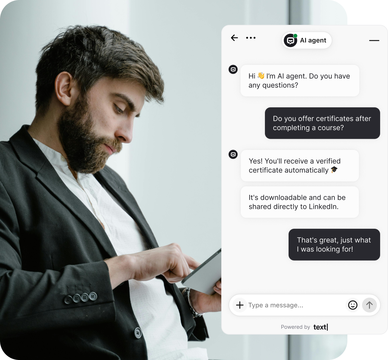 AI chatbot for online course creators enhancing student support and engagement