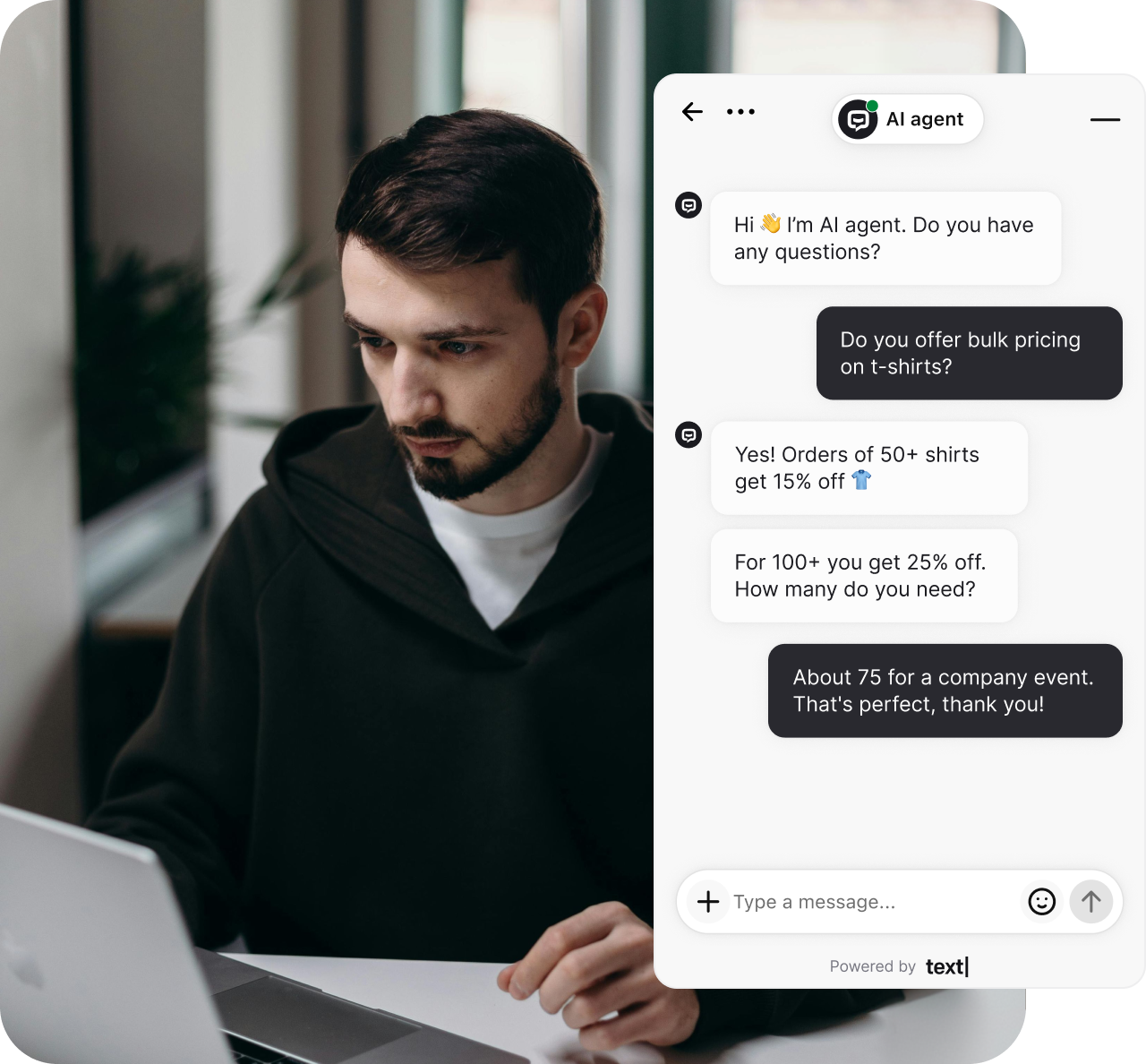 AI chatbot for small businesses automating customer support and engagement