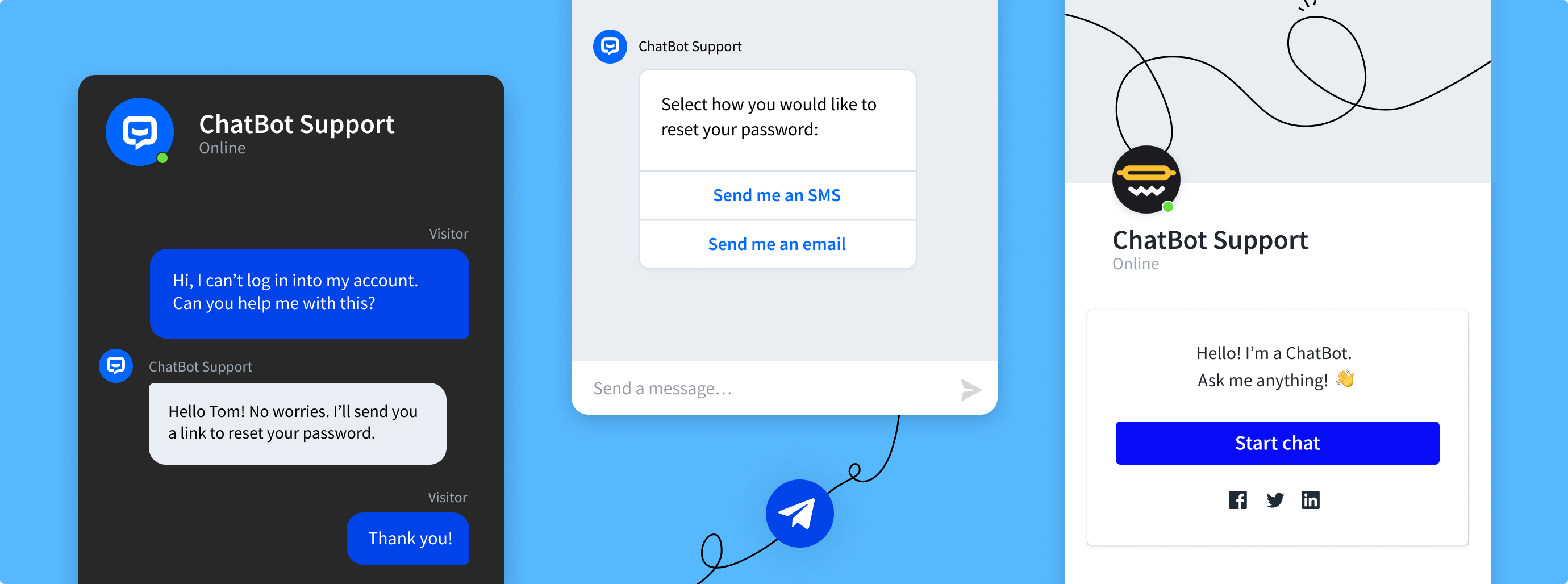 Chat Widget for ChatBot