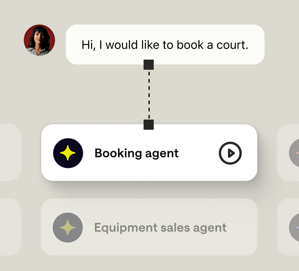 A help desk ticket opened from a chat, with priority, tags, and notes so the team picks up with full context