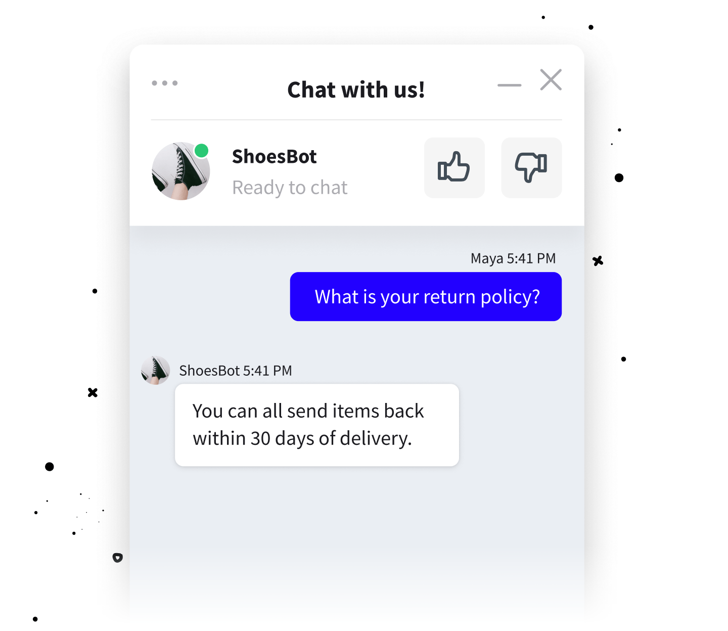 FAQ chat bot for LiveChat integration