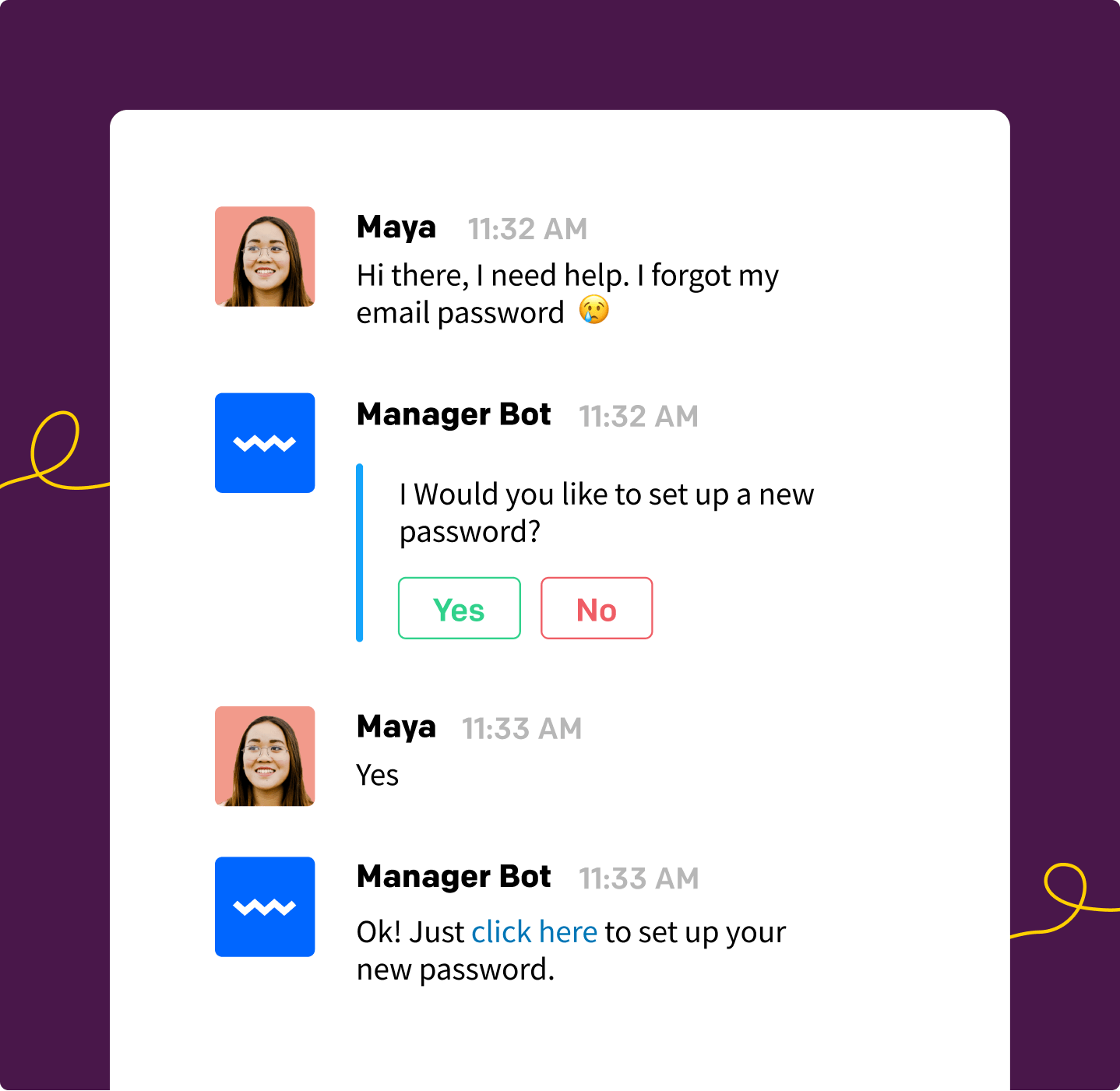 ChatBot integration with Slack